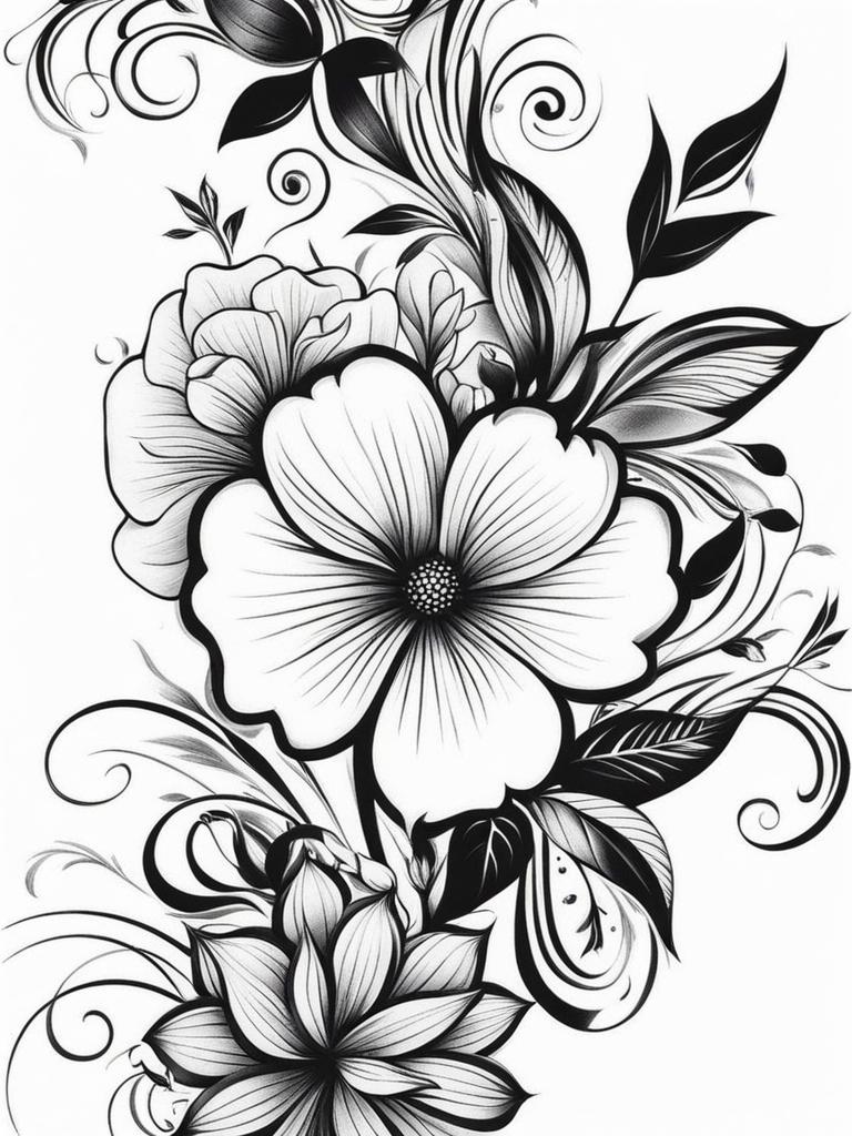 The Meaning and Language of Plant Tattoo - Windy Art - AI Photo Editor